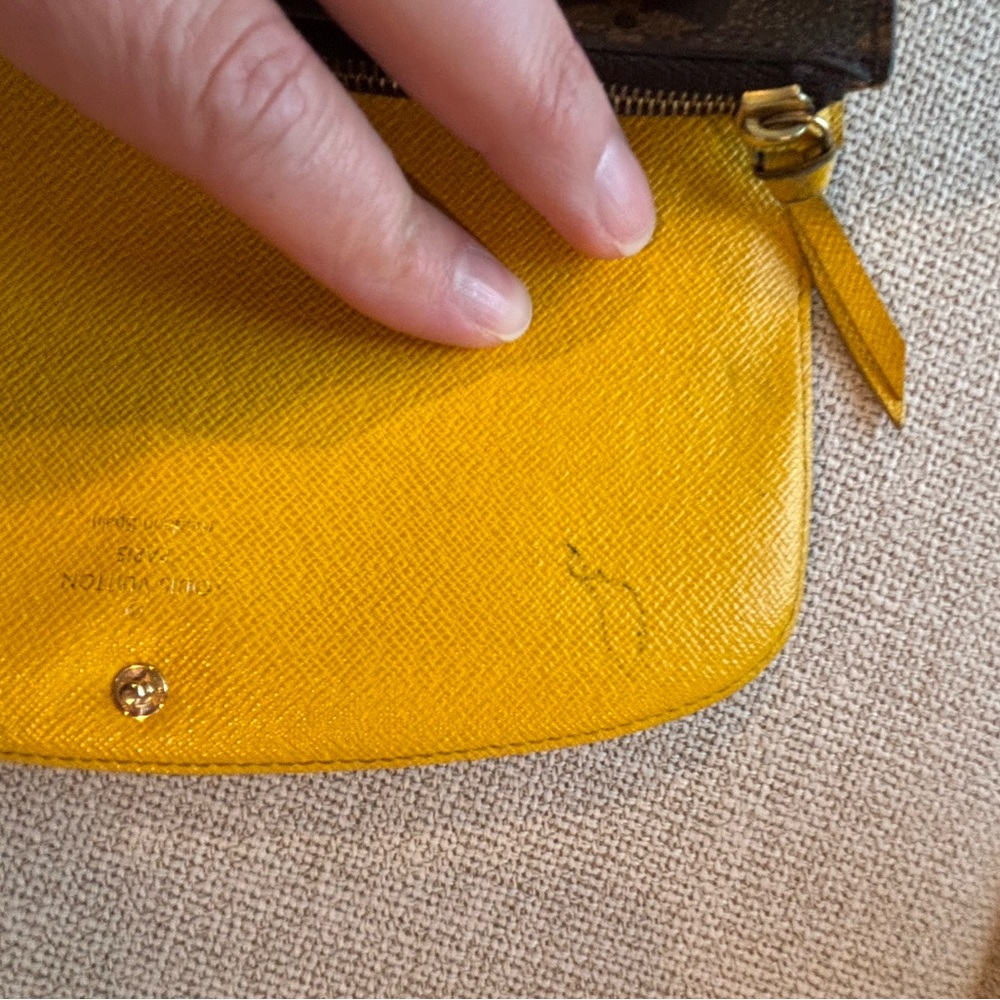 Louis Vuitton Dark Brown Monogram Clutch - Picture 6 of 12